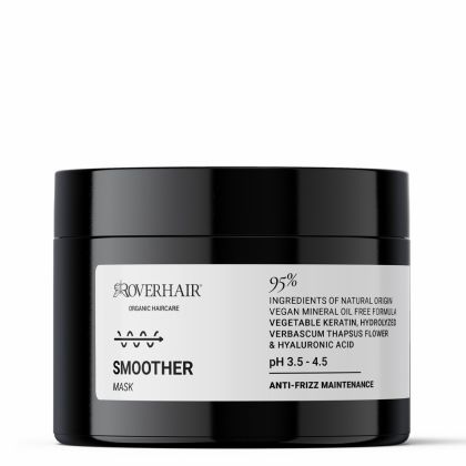 Изглаждаща анти-фриз маска с растителен кератин и хиалуронова киселина ROVERHAIR Smoother Mask 250ml