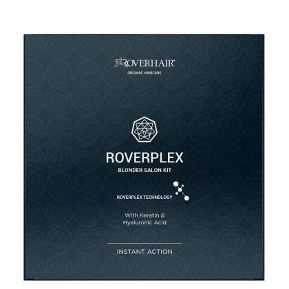 Двуфазен професионален комплект за защита и възстановяваща грижа ROVERHAIR Blonder Kit Roverplex 10ml + 15ml