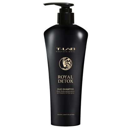 Детоксикиращ шампоан за коса и скалп T-LAB Professional Royal Detox Duo Shampoo 300ml