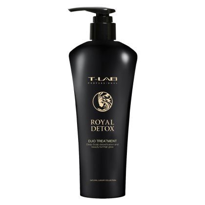 Антиоксидантен балсам терапия за гладка и блестяща коса T-LAB Professional Royal Detox Duo Treatment 300ml