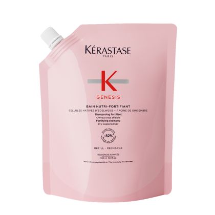 Пълнител за шампоан за плътна коса склонна към косопад Kerastase Genesis Nutri-Fortifiant Bain Rich Refill 500ml