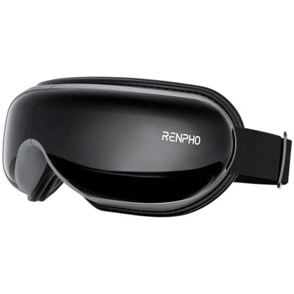 Масажор за очи с 5 масажни режима, Bluetooth музика, черен RENPHO Eyeris 1