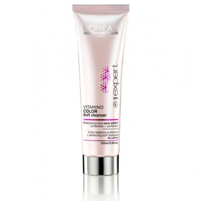 Шампоан без сулфати LOreal Professionnel Vitamino Color Soft Cleanser 150мл