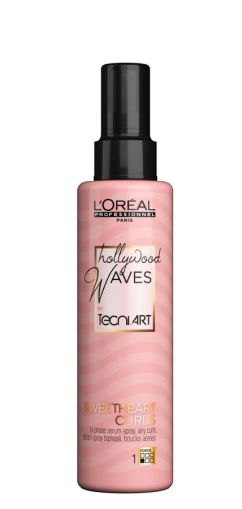 Лек двуфазен серум-спрей за въздушни вълни и къдрици – LOreal Professionnel Hollywood Sweetheart Curls 150мл.