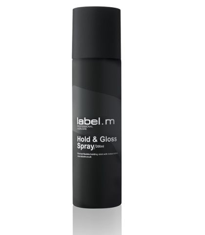 Безаерозолен спрей за блясък с UV защита label.m Hold & Gloss Spray 200мл