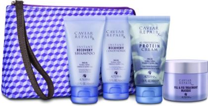 Травел сет за подхранване на суха и изтощена коса Alterna Caviar RepairХ