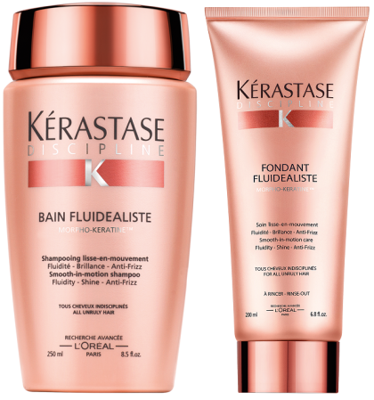 Комплект подхранващи шампоан и балсам Kerastase Discipline 250+200мл