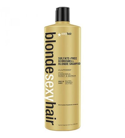 Шампоан за луксозно русо Sexy Hair Sulfate-Free Bombshell Shampoo 1л