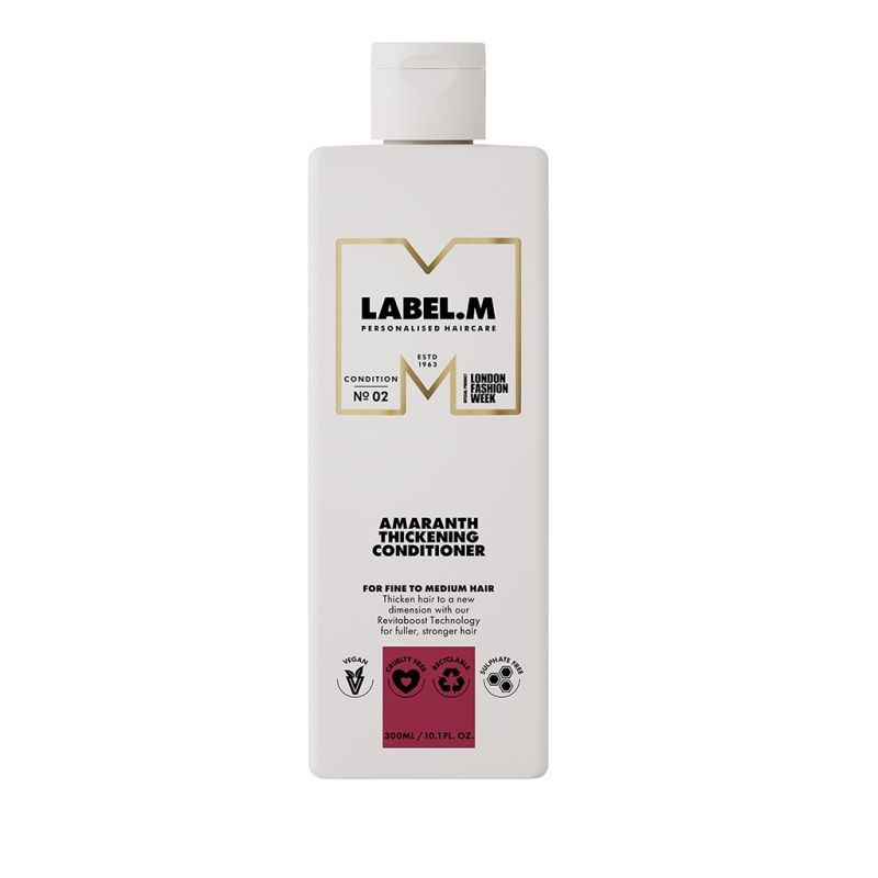 Балсам за уплътняване, сгъстяване и здраво изглеждаща на коса label.m 