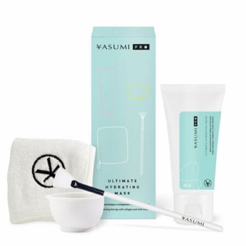 Хидратираща маска за лице в комплект за удобна употреба Yasumi Pro Ult