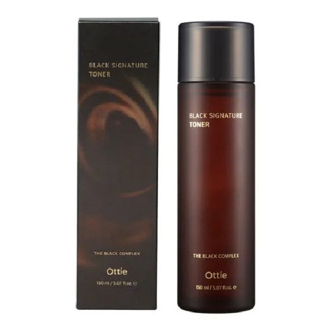 Премиум тоник за лице с муцин от черен охлюв Ottie Black Signature Ton