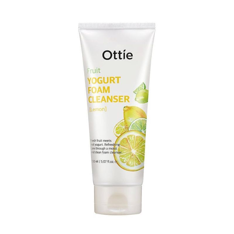 Почистваща пяна за лице с йогурт и лимон Ottie Fruit Yogurt Foam Clean