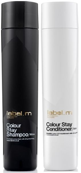 Комплект шампоан и балсам за боядисана коса label.m Colour Stay 300+300мл