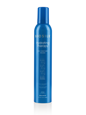 Пяна за обем с оризови и копринени протеини за дълготрайна фиксация- Volumizing Therapy Styling Foam - Farouk Systems Group - Biosilk 360 гр.