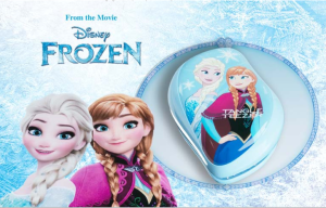 Професионална четка за коса Frozen от серията Compact Styler by Tangle Teezer