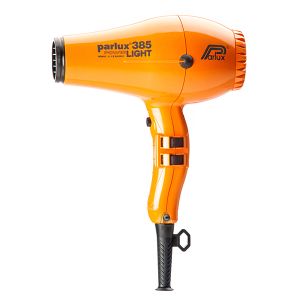 Професионален сешоар Parlux 385 PowerLight с Ionic&Ceramic технология в цвят Arancione