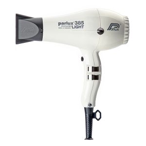 Професионален сешоар Parlux 385 PowerLight с Ionic&Ceramic технология в цвят Bianco