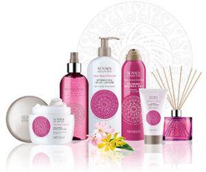 Хидратиращ лосион за тяло с пачули и иланг-иланг Atrdeco Asian Spa Sensual Balance Hydrating Body Lotion 200ml
