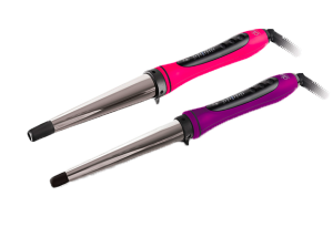 Маша с титаниеви конуси за гладки и изключително трайни къдрици Diva FTH Titanium Intelligent Digital Wand 13-25см & 19-32см