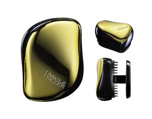 Иновативна луксозна професионална четка за коса Gold Rush от серията Compact Styler by Tangle Teezer