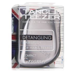 Иновативна луксозна професионална четка за коса Black Matte от серията Compact Styler by Tangle Teezer
