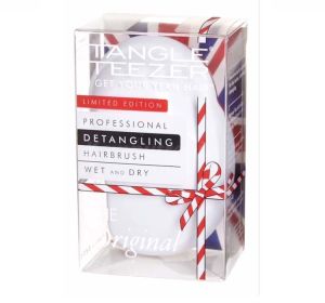 Стилна професионална четка за коса White & Red от серия Salon Elite by Tangle Teezer 