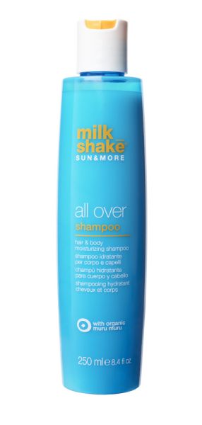 Овлажняващ шампоан за коса и тяло с  UV защита milk_shake All Over Shampoo 250ml