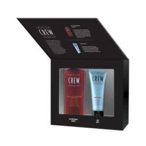 XMAS 2018! Комплект от шампоан и текстуриращ крем за мъже American Crew Shampoo & Fiber Cream Kit