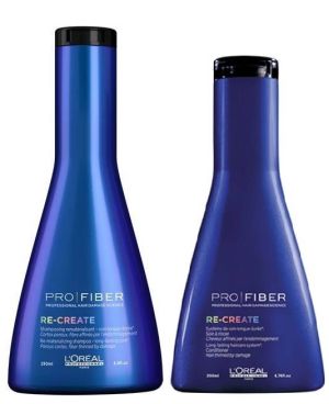 Комплект за увредена фина и/или изтъняла коса Loreal Professionnel Pro Fiber Re-Create