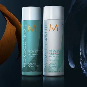 Комплект с арган за боядисана коса Moroccanoil Color Complete Continue Shampoo + Conditioner 2x250ml