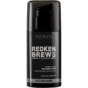Скулптурираща паста със силна фиксация за мъже Redken Brews Men's Work Hard Molding Paste 100ml