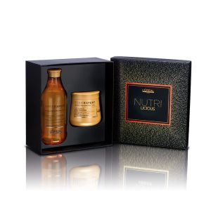 XMAS 2018! Коледен подхранващ комплект без силикони за суха коса LOreal Professionnel Nutri Licious Kit