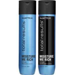 Комплект Шампоан и Балсам с глицерин за хидратация на суха коса Matrix Total Results Moisture Me Rich Duo