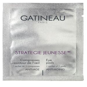 Пачове за изглаждане на очен контур с колаген Gatineau Strategie Jeunesse Еye Pads 6пача