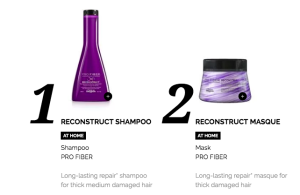 Възстановяващ шампоан за много увредена плътна коса L'Oreal Pro Fiber Reconstruct Shampoo 250ml