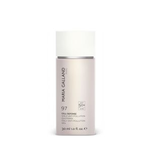 Слънцезащитен флуид за лице против замърсявания в градска среда SPF50 Maria Galland 97 Cell Defense Daily Anti Pollution Veil 30ml
