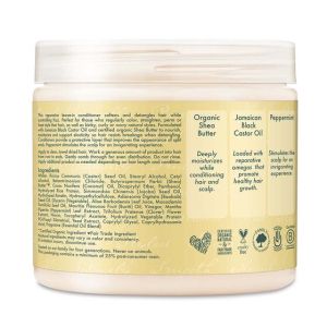 Натурален балсам без изплакване за възстановяване за боядисана коса Shea Moisture Jamaican Black Castor Oil Reparative Leave-In Conditioner 