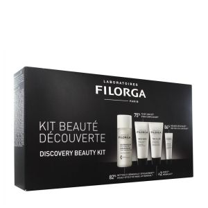 Травел комплект с анти-ейдж действие за лице и околоочен контур Filorga DISCOVERY BEAUTY KIT 