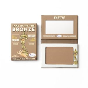 Пудра за подчертаване контура на лицето без оранжеви тонове theBalm Take Home The Bronze Thomas