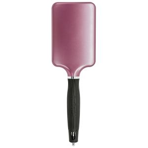 Плоска четка за разресване с керамично покритие Olivia Garden BCA NanoThermic Ceramic + Ion Paddle Brush Think Pink