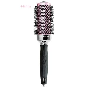 Комплект четки за изсушаване с керамично покритие Olivia Garden NanoThermic Ceramic + Ion Round Brush Think Pink Kit