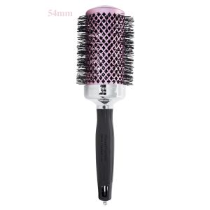 Комплект четки за изсушаване с керамично покритие Olivia Garden NanoThermic Ceramic + Ion Round Brush Think Pink Kit