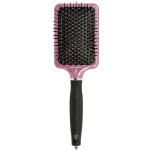 Комплект четки за изсушаване с керамично покритие Olivia Garden NanoThermic Ceramic + Ion Round Brush Think Pink Kit