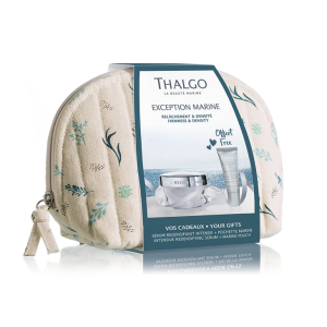 Комплект за лифтиране и подмладяване на зряла кожа THALGO Exception Marine с козметична чантичка