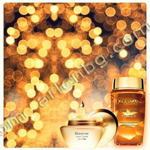 Разкошен почистващ шампоан за всеки тип коса с олео комплекс Kérastase Elixir Ultime Oleo-Complexe 80 мл.