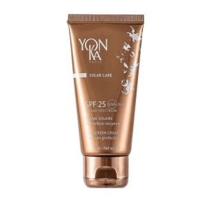 Слънцезащитен крем за лице с три вида чай YON-KA SPF25 UVA-UVB 50мл