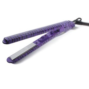 Професионална мини преса с титаниеви плочи Corioliss Baby SXE Titanium Mini Iron Purple Zebra