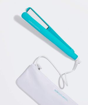 Професионална преса с титаниеви плочи за изгладен или накъдрен стил Moroccanoil Titanium Flat Iron