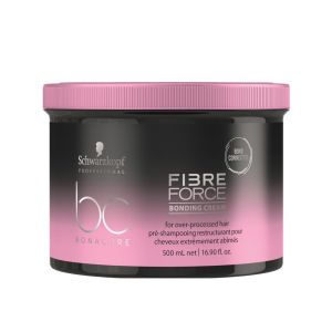 Подсилващ крем за силно увредена коса преди шампоана Schwarzkopf Professional BC Fibre Force Bonding Cream 500ml