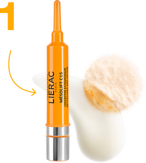 Ревитализиращ концентрат с витамин С за уморена кожа Lierac Mesolift Remineralising Anti-Fatigue Concentre 2x15ml